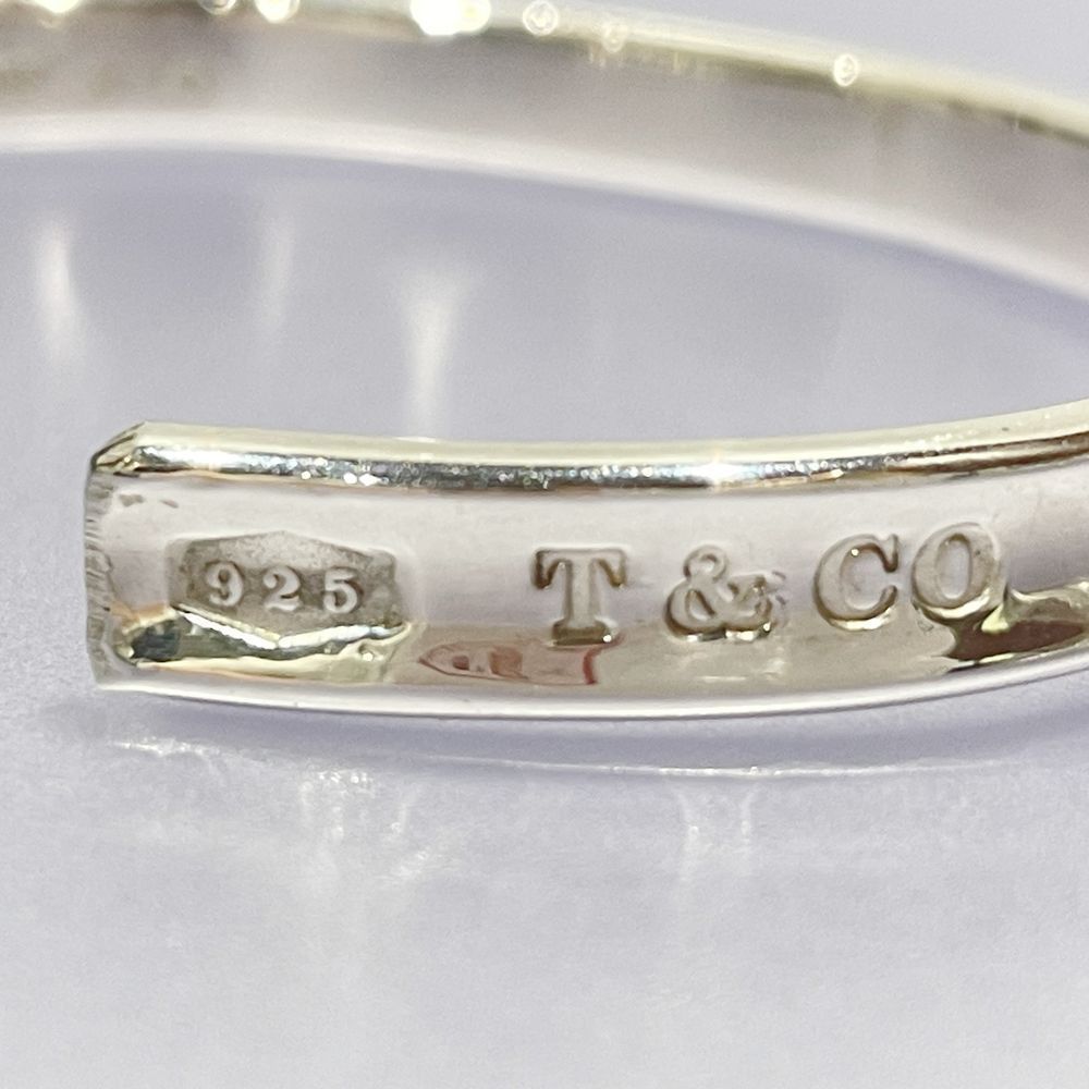 Tiffany Plain Cuff Bangle Silver - image 7